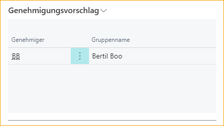 ExFlow Import Journal - FactBox - Approval Proposal