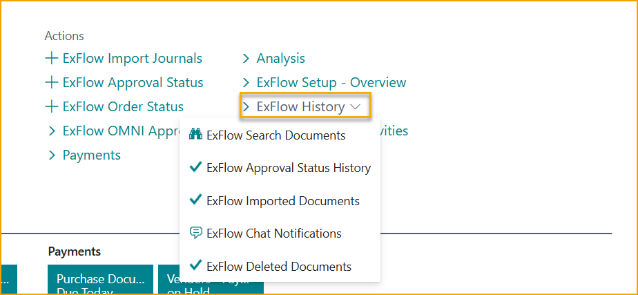 ExFlow Search Documents
