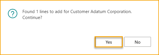 Mensaje de Re-Facturación